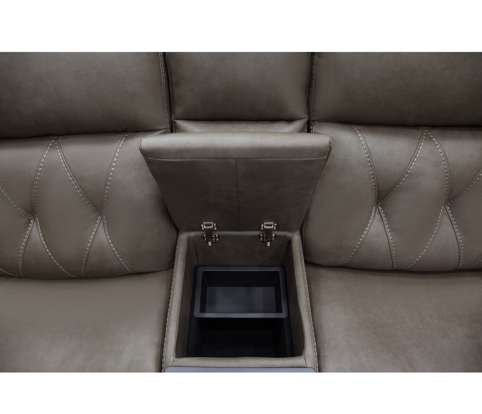 Palisade 6 Piece Sectional - Triple Power - Smoke Fabric