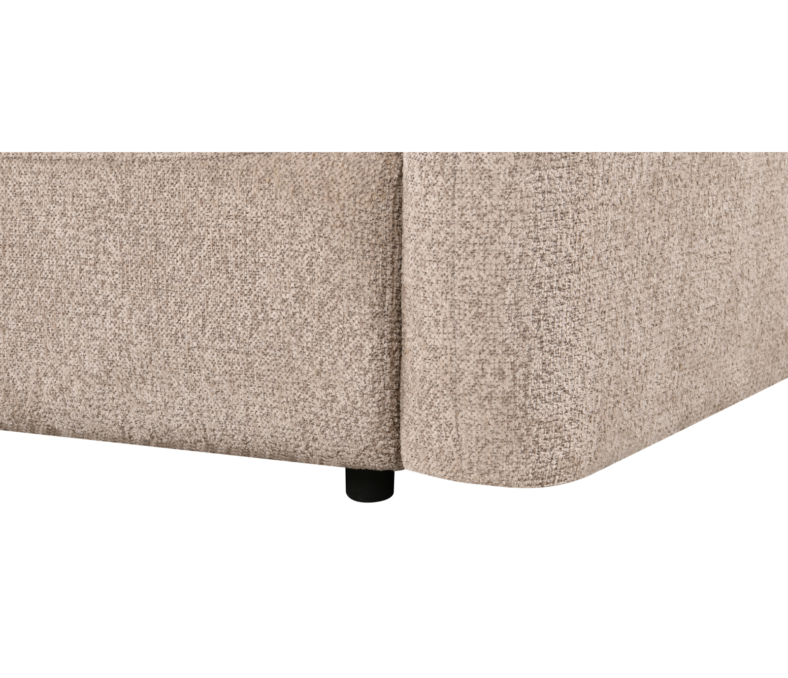 Prime 3 Piece Sectional w/ Pull-Out Sleeper - Mushroom Fabric