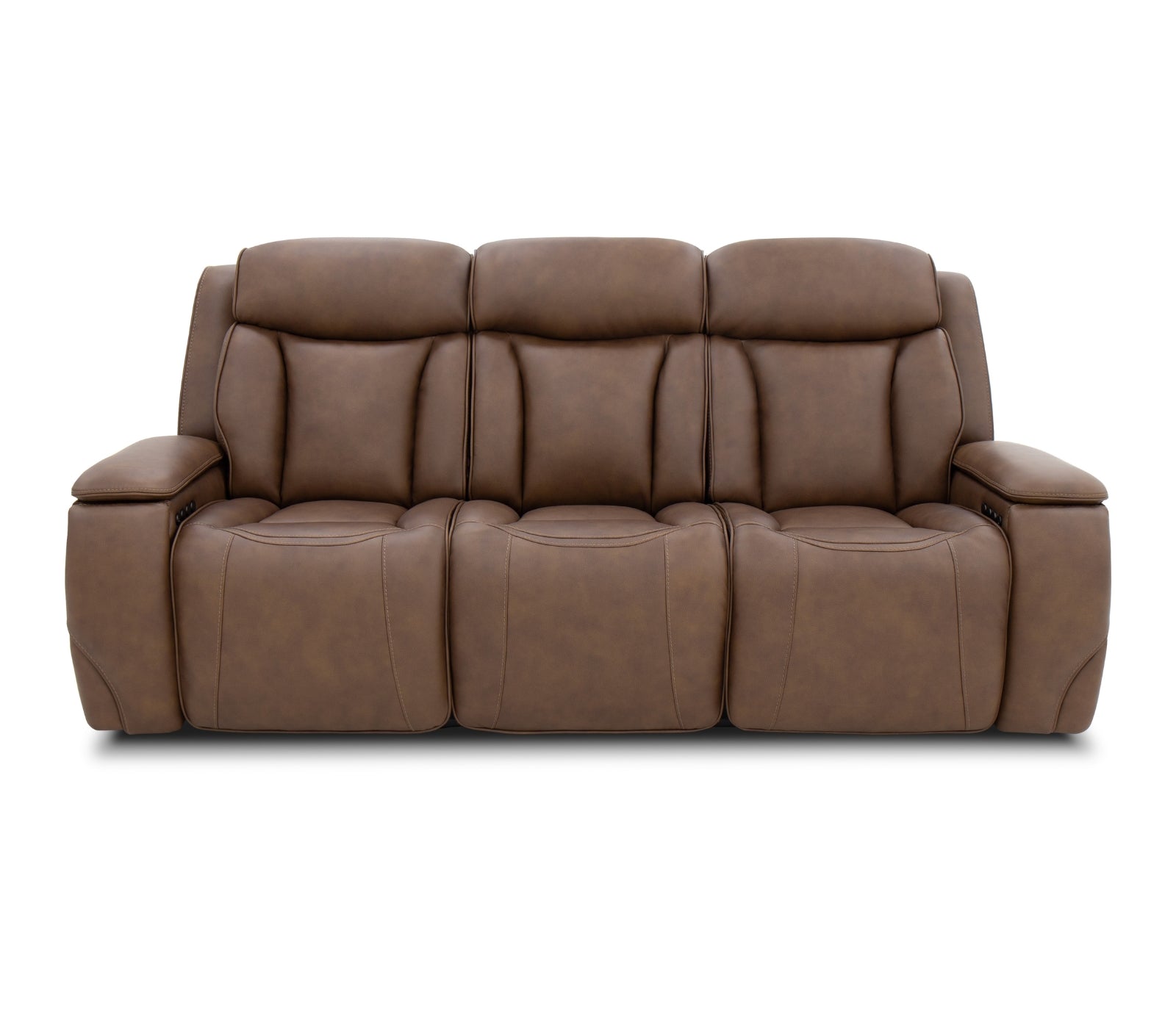 Showtime Sofa - Home Theatre Immersive - Chocolate Leather