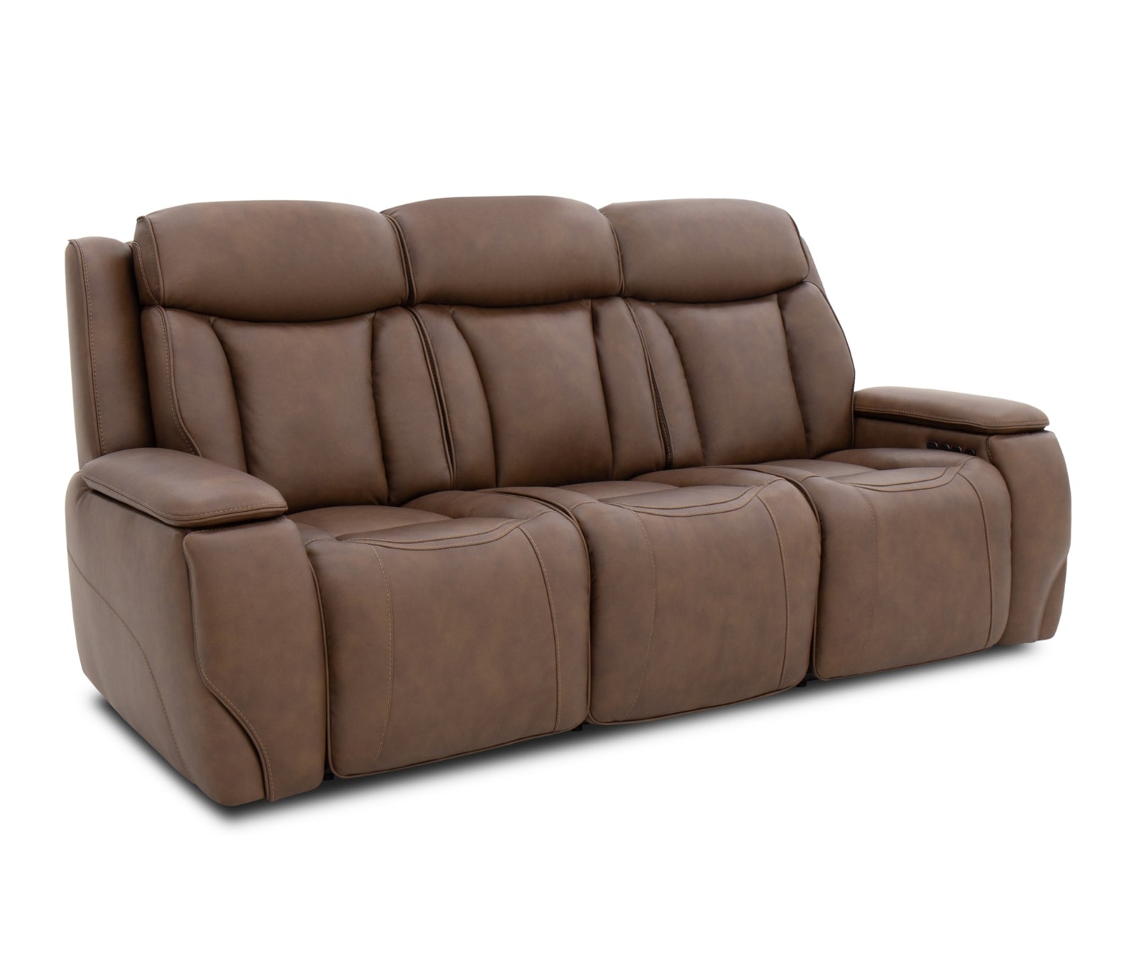 Showtime Sofa - Home Theatre Immersive - Chocolate Leather