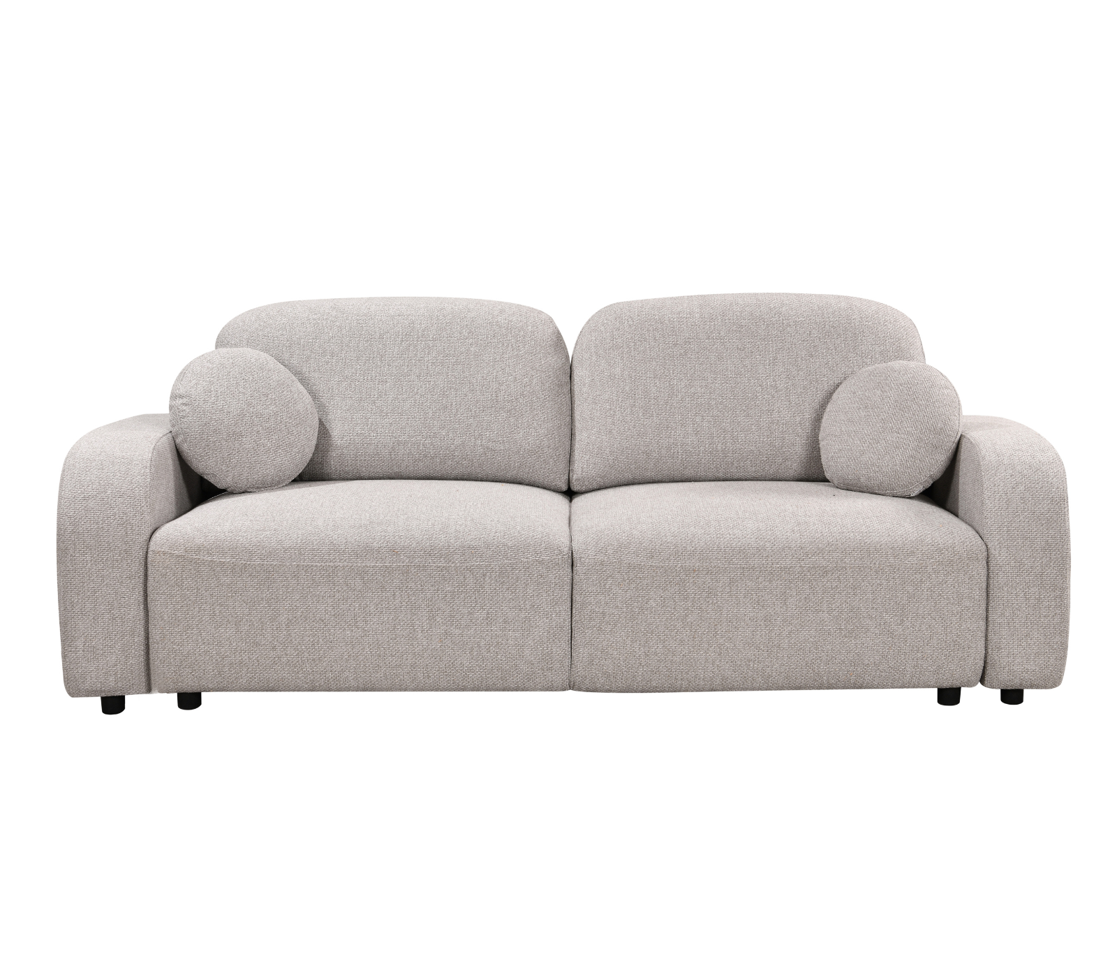 Snug Sofa w/ Pull-Out Sleeper - Dove Grey Fabric