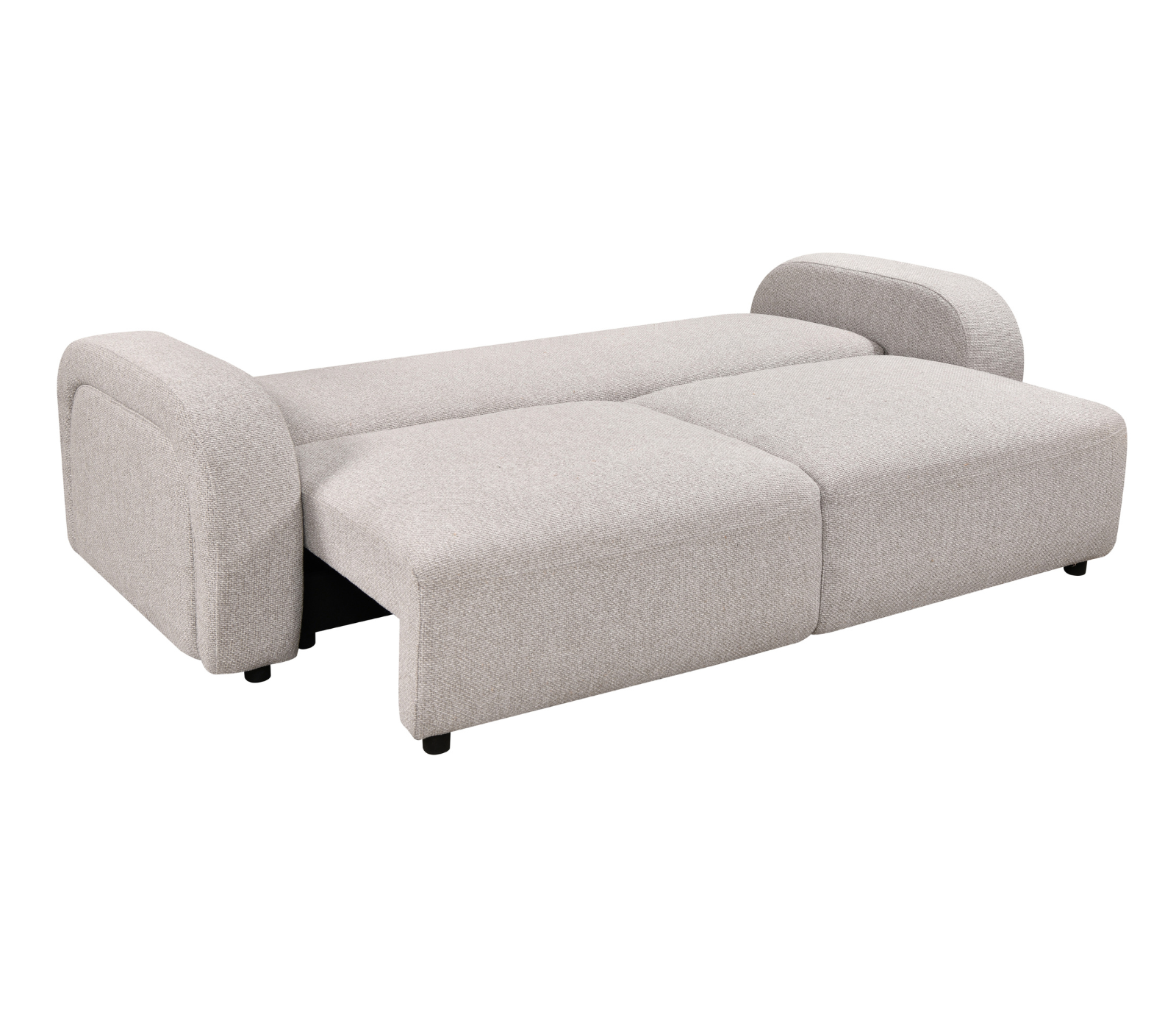 Snug Sofa w/ Pull-Out Sleeper - Dove Grey Fabric
