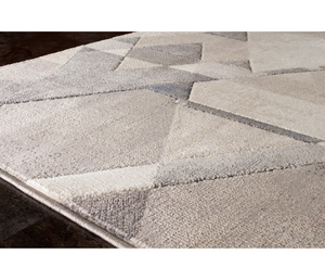 Alida - Area Rug - Grey / White