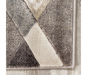 Alida - Area Rug - Grey / White