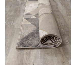 Alida - Area Rug - Grey / White
