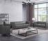 Ashton Loveseat - Charcoal Grey Fabric