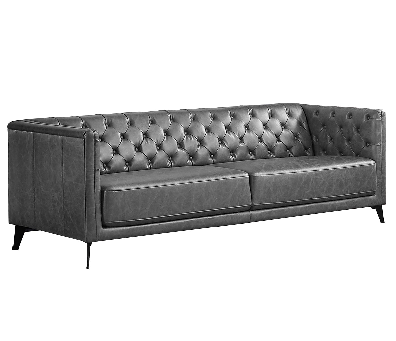 Ashton Sofa - Charcoal Grey Fabric