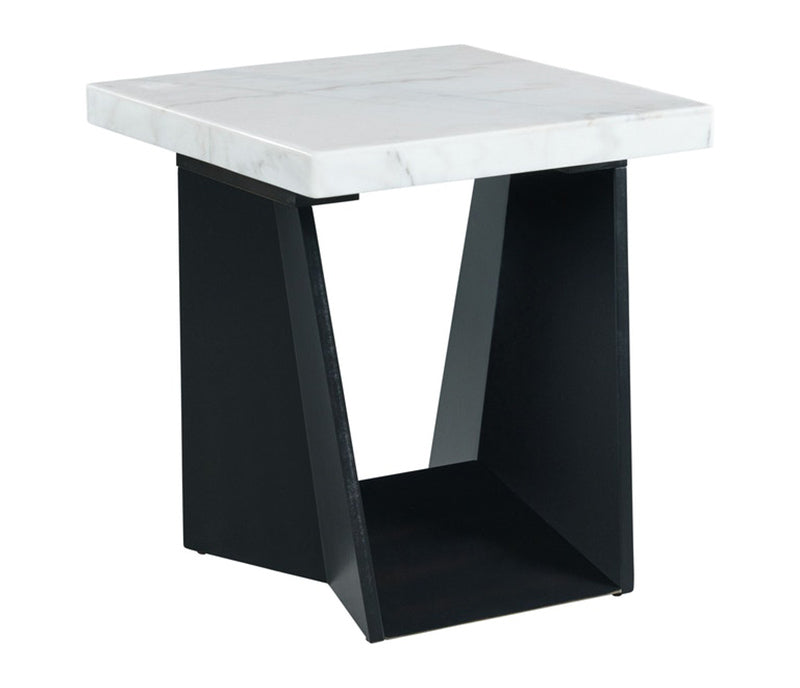 Beckley End Table - White