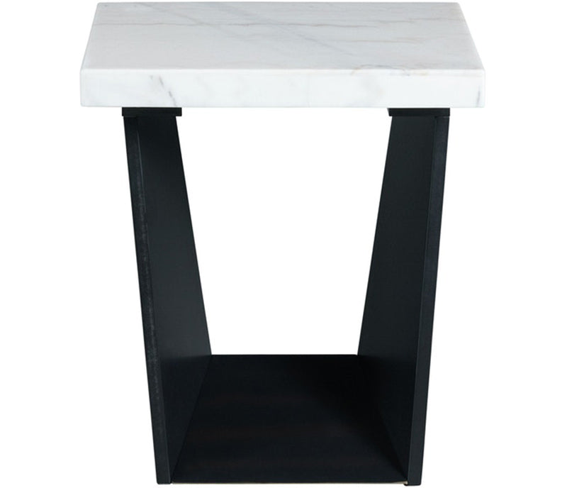 Beckley End Table - White