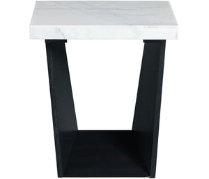 Beckley End Table - White