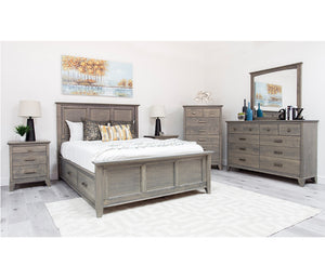 Acer Storage Bed - Grey
