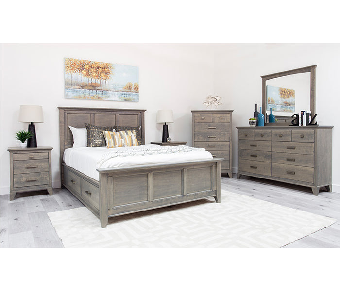 Acer Storage Bed - Grey