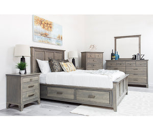 Acer Storage Bed - Grey
