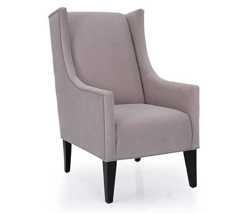 Bella Chair - Taupe Fabric - Custom