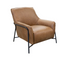 Birba Accent Chair - Natural Cognac Leather