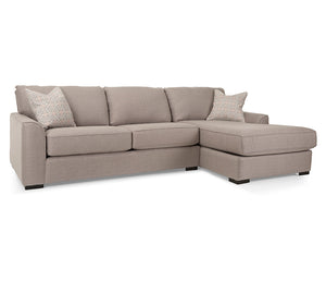 Brooklyn 2 Piece Power Reclining Sectional - Fabric