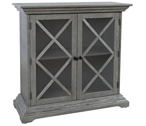 Carrington 38" Accent Cabinet - Grey