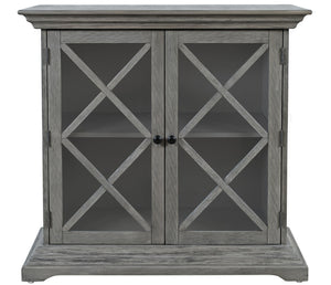 Carrington 38" Accent Cabinet - Grey