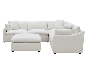 Cloud 9 - 5 Piece Sectional - Ivory