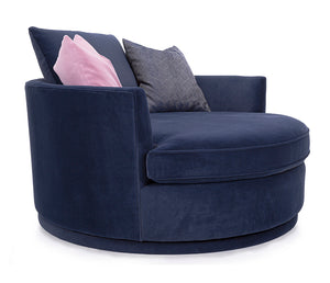 Cosmopolitan 59" Round Swivel Chair