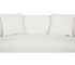 Alba Curve 4 Seater Sofa - Ivory Boucle Fabric