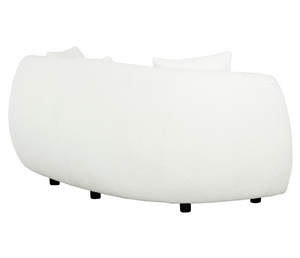 Alba Curve Sofa - Bouclé Ivory