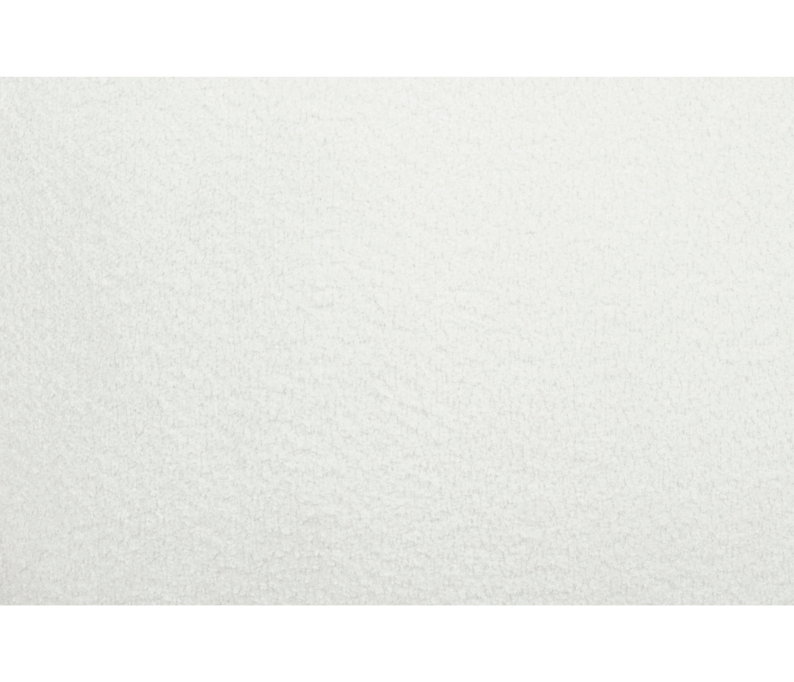 Alba Curve Sofa - Ivory Boucle Fabric