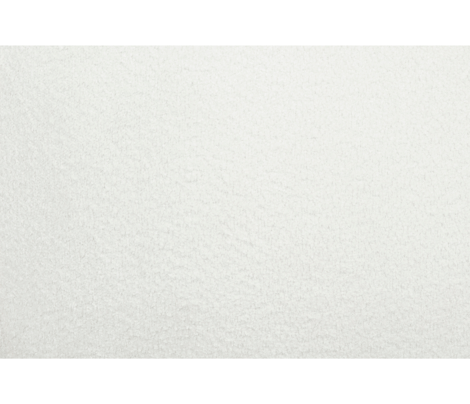 Alba Curve 4 Seater Sofa - Ivory Boucle Fabric
