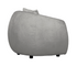 Alba Curve Chair - Pewter Boucle Fabric