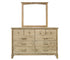 Acer Dresser & Mirror - Gold