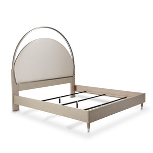 Eclipse Upholstered Bed w/ LED Lights