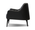 Ellington Accent Chair - Black Leather