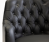 Ellington Accent Chair - Black Leather