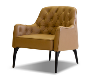 Ellington Accent Chair - Caramel Leather