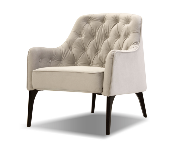 Ellington Accent Chair - Oyster Velvet