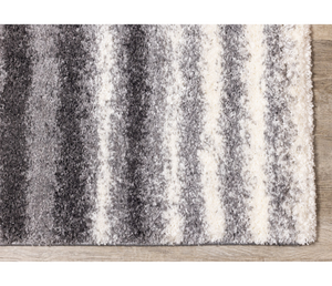 Fergus - Area Rug - Grey/White