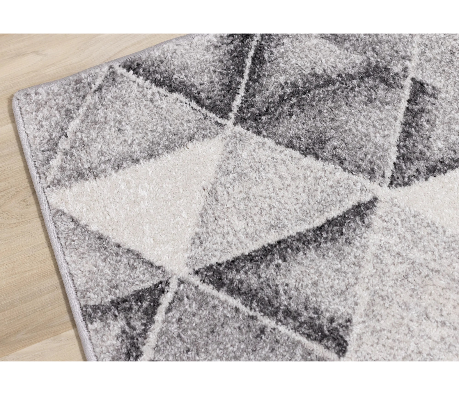 Focus - Area Rug - Cream / Grey