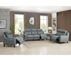 Ritchie Chair - Power Reclining w/ Power Headrest - Slate