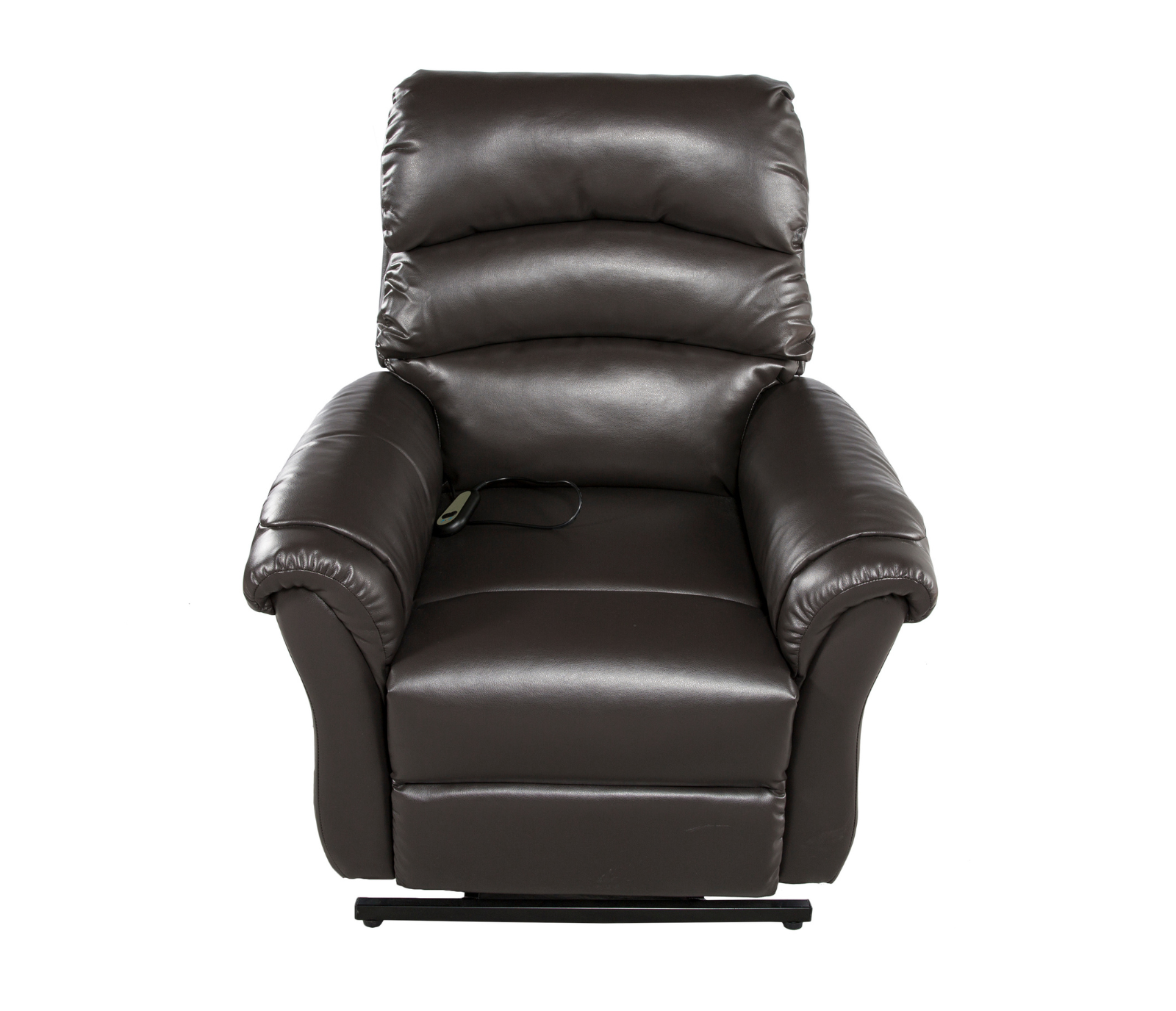 Fresna Power Lift Recliner - Brown Fabric