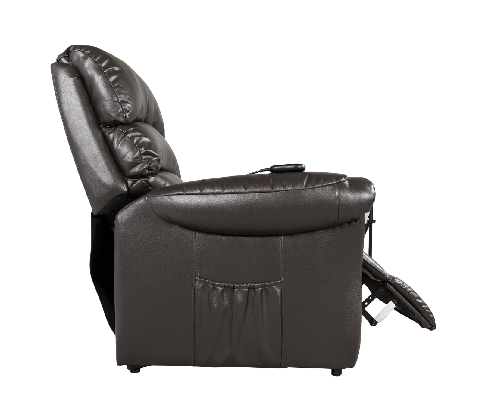 Fresna Power Lift Recliner - Brown Fabric