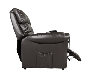 Fresna Power Lift Recliner - Brown