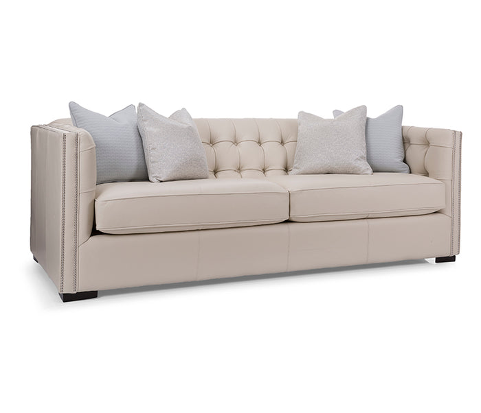 Gatsby Sofa - Cream Leather