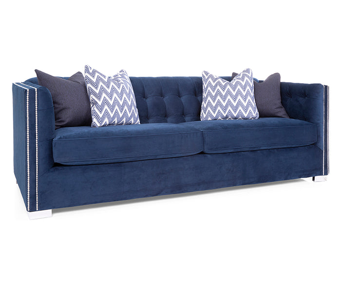 Gatsby Sofa - Navy Fabric
