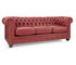 Gotham Sofa - Red Leather - Custom