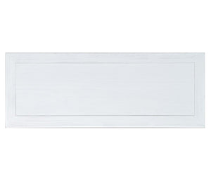 Gramercy Chevron  - 40" Accent Cabinet - White