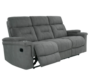 Henrik Sofa - Reclining - Grey