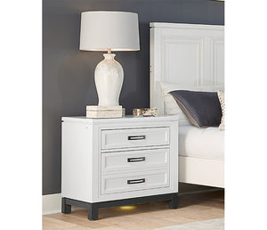 Hyde Park Nightstand - White