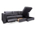 James 2 Piece Sectional - Power Reclining - Leather - Custom