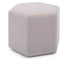 Jose Accent Ottoman - Ivory