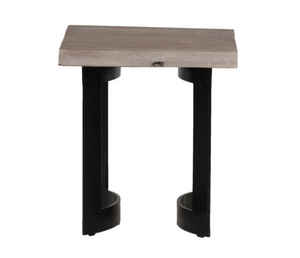 Kent End Table - Grey